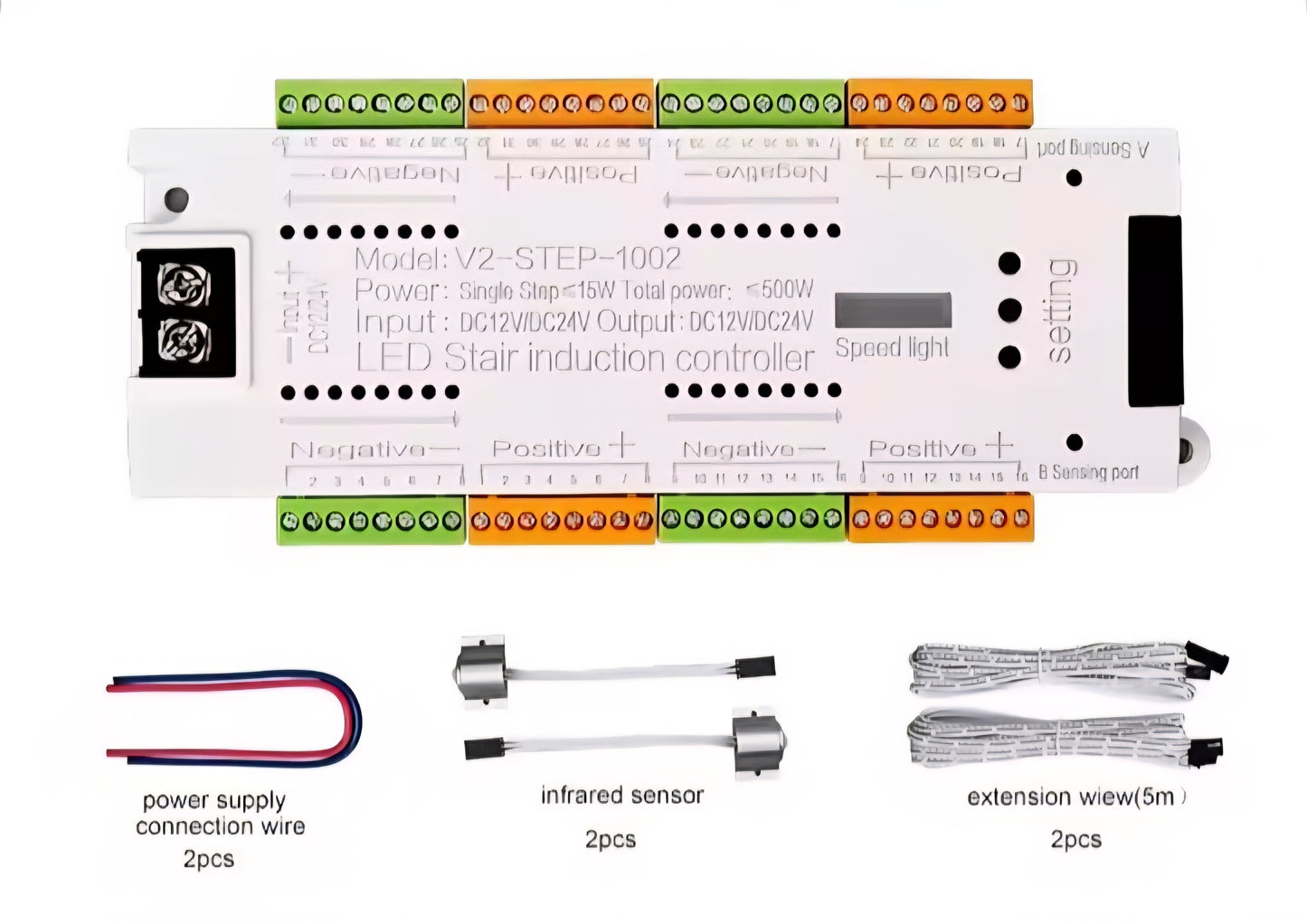 Smart Motion LED Stair Lighting Kit